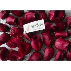  Tanday Wine/Burgundy (9891510) Silk Rose Bud Heads (50 