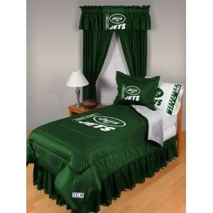  New York Jets Locker Room Bedroom Set, Full: Sports 