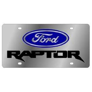 Ford Raptor License Plate