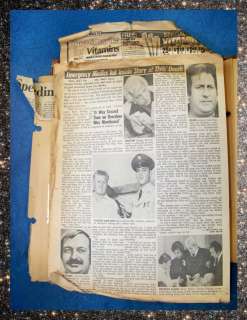 ORIGINAL1977 ELVIS PRESLEY Newspaper Clippings ARTICLES  
