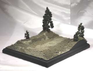   35 1/48 1/72 Scenic Built Diorama Display Base Treeline  