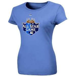 MLB Majestic 2012 MLB All Star Game Ladies Official Logo T Shirt 