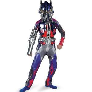  Optimus Costume Transformer Deluxe Child Medium 7 8: Toys 