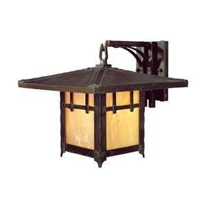  OAK KNOLL 1LT WALL LANTERN NATURAL BRONZE