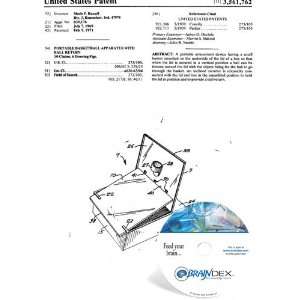   CD for PORTABLE BASKETBALL APPARATUS WITH BALL RETURN 