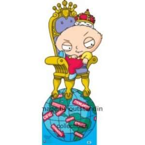  Stewie Griffin on Throne Family Guy standee Everything 