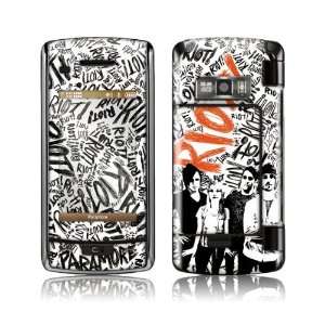   LG enV Touch  VX11000  Paramore  Riot Skin Cell Phones & Accessories