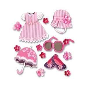   Jolees Boutique Themed Ornate Stickers Toddler Girl: Home & Kitchen