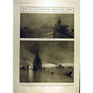  1916 Navy War Ww1 Destroyers Picardy Battle Somme