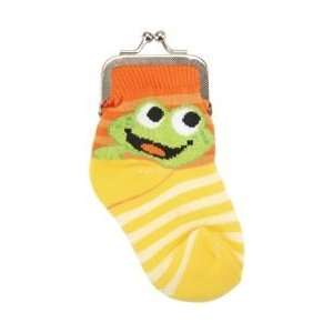   Novelty Sock Purses Frog SP FROG; 3 Items/Order