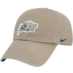  Nike Navy Midshipmen Khaki Mascot Campus Hat Sports 