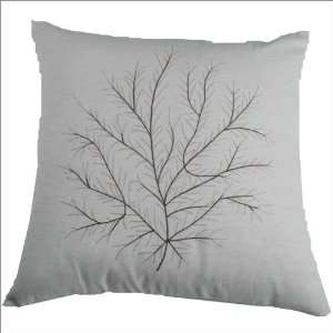  Pillow Rizzy Home T 3026 White Branch Decorative Pillow 