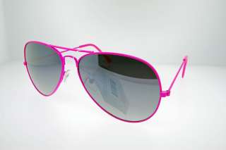 Mens or Womens Bright Neon Aviator Sunglasses  