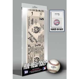   1968 World Series Mini Mega Ticket   Detroit Tigers: Sports & Outdoors