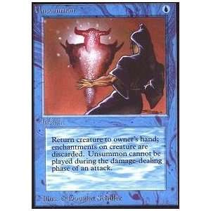  Magic the Gathering   Unsummon   Beta Toys & Games