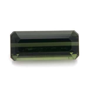  Natural Africa Green Tourmaline Loose Gemstone Emerald Cut 