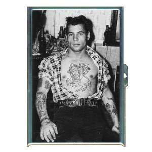  Tattoo Tough Guy Vintage Beer ID Holder, Cigarette Case or 
