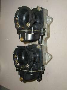 275hp V8 OMC Johnson Evinrude Carburetor Set 2 394698 Carbs and 