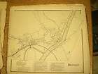 original 1866 map town of deposit broom county ny with