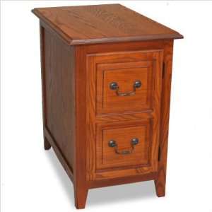  Leick 10030MED Favorite Finds Shaker Cabinet End Table in 