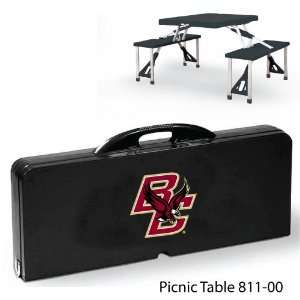 Boston College Digital Print Picnic Table Portable table with 4 bench 