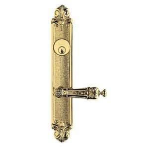  Omnia Industries 60231N20L4 Ornate Narrow Backset Lockset 