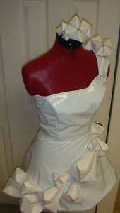 ORIGAMI DRESS Costume and Lady Gaga button pin S M L  