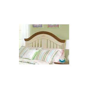  Cassidy Full Poster Bed Headboard In Pine/Windy Maple 