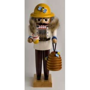  KWO Beekeeper German Christmas Nutcracker: Home & Kitchen