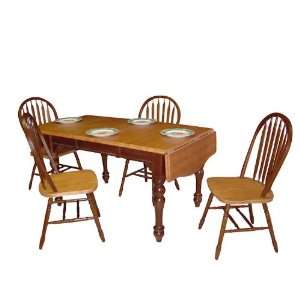   Table 5 Piece Dining Set by Sunset Trading: Furniture & Decor