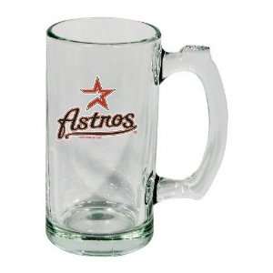 Houston Astros Beer Mug 13oz Glass Sports Tankard  Sports 