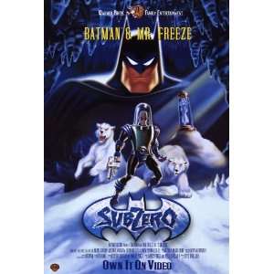 Batman & Mr. Freeze SubZero Movie Poster (27 x 40 Inches 