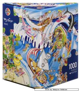 picture 2 of Heye 1000 pieces jigsaw puzzle Crisp   Wave (29290)