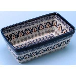  Polish Pottery Loaf Baker 3 H x 4 3/4 W x 81/4 L: Home 