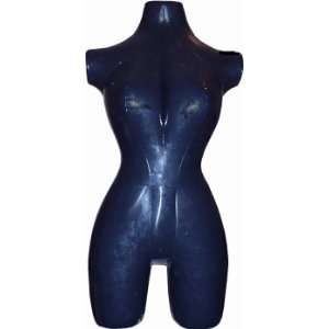  Inflatable Mannequin   Female 3/4 Form Black Everything 