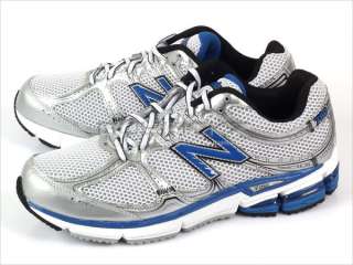 New Balance M780WB1 2E Wide White With Blue & Silver Light Weight 