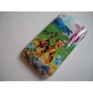  Tiger & Eeyore Hard Cover Case for iPhone 3G 3GS + Free 