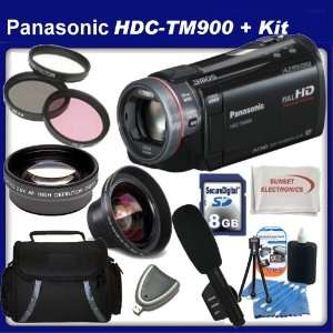  Panasonic HDC TM900 High Definition Camcorder with SSE Kit 