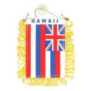    Hawaii State Flag Mini Car Banner for Auto Mirror: Automotive