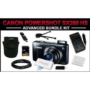  Canon PowerShot SX260 HS 12.1 MP Compact Digital Camera 