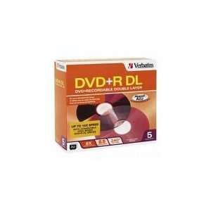  Verbatim 8x DVD+R Double Layer Media Electronics