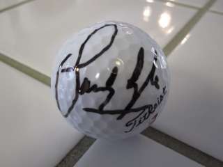 Sandy Lyle signed Titleist Golf Ball 1988 Masters Champion & 1985 Open 
