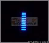 pcs BLUE Color 10 SEGMENT LED BARGRAPH Array New  