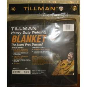  Tillman 596B Heavy Duty Welding Blanket   6 X 6