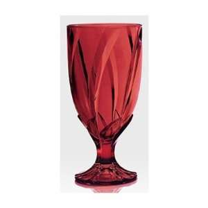    Breeze Red 16 oz. Iced Tea Glass [Set of 4]: Kitchen & Dining