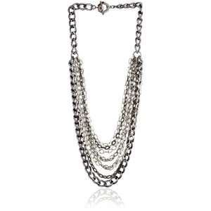  TED ROSSI Punk Chains Necklace Jewelry
