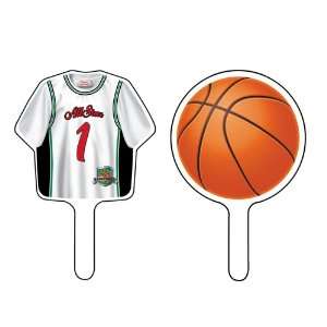  Basketball Themed Cupcake Picks: Toys & Games