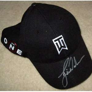  TIGER WOODS autographed SIGNED Nike golf HAT Everything 