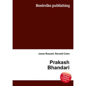  Prakash Bhandari Ronald Cohn Jesse Russell Books