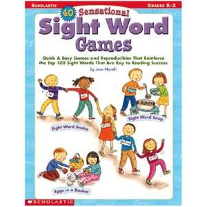  40 Sensational Sight Word Games: Toys & Games